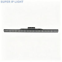 Barre de lumière de scène DMX 0-100 à gradation fluide, effet rideau, stroboscope et faisceau 14*3W RGB 3-en-1 pour KTV, bar et DJ