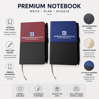 N6022 Mini Notizbuch Taschennotizbuch A6 PU Günstiges Hardcover-Journal Großpackung Werbe-Notizbuch