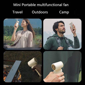 Mini ventilador portátil de alta velocidad, recargable, para viajes de verano - Product Image 6