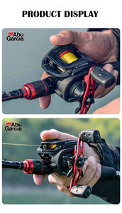 รอกเบทคาสติ้ง อาบู การ์เซีย แบล็ค แม็กซ์3 BMAX3 5BB 6.<span class=keywords><strong>4</strong></span>:1 207 กรัม แรงต้านสูงสุด 8 กิโลกรัม สำหรับน้ำเค็ม ใช้ได้ทั้งมือซ้ายและมือขวา - Product Image 6