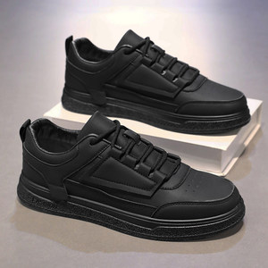 Zapatillas de Hombre Nuevas 2026, Sólidas, de Verano, Impermeables, con Cordones, Casuales, Blancas, Combinables con Todo, a la Moda, para Trabajo - Product Image 5