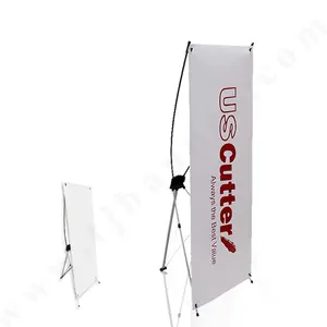 Commercial Wholesale High Quality Cheap Custom Display Racks Stand X Pull up Banner for Products Sales Promotion Business Info