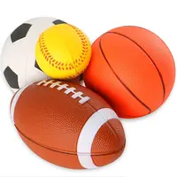 มินิกีฬาลูกความเครียดสนุกโฟมบอล2.5นิ้วผ่อนคลายความเครียดบีบลูกบอล