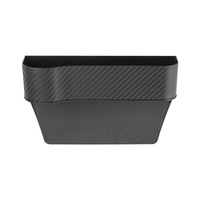 Organisateur de boîte de rangement pour console de voiture avec porte-gobelet latéral Accessoire de remplissage de siège