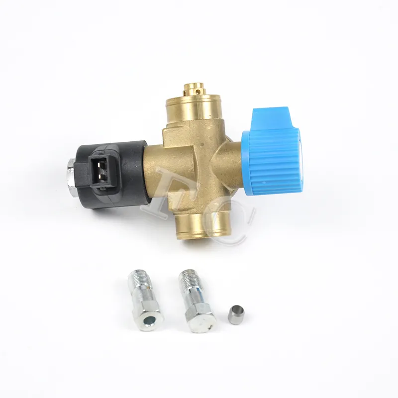 CNG cylinder valve QF-9T brass CNG/LPG tank Brass Cng Tank for gas conversion kits dual fuel for car