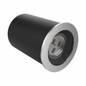 Luz Decorativa para Jardín, Empotrable en Suelo, IP67, Acero Inoxidable 316, Vidrio Templado, DC12V, Personalizable - Product Image 1