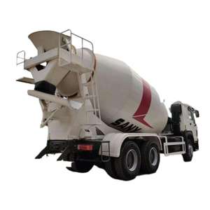 Camion malaxeur à béton Sany d'occasion, personnalisé, pour camions lourds, 6, 8, 10, 12 m³ (mètres cubes), prix - Product Image 1