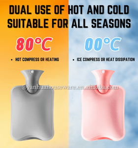 Fabricant populaire hiver plus chaud chaleur réutilisable sac d'eau chaude froide soulagement de la douleur <span class=keywords><strong>bouillotte</strong></span> avec couvercle - Product Image 4