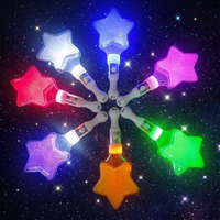 3 Styles Coeur Étoile Scène Concert Fête LED Bâtons Lumineux pour Mariage Acclamations Props Event Party Plastic Flash Glowing Sticks