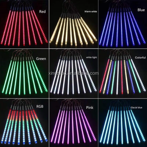 30Cm 50Cm 80Cm Outdoor Festival Touw Decoratie Verlichting Vallende Regen Ijspegel Kroonluchter Fee <span class=keywords><strong>String</strong></span> Waterdichte <span class=keywords><strong>Led</strong></span> Meteorenregen - Product Image 5