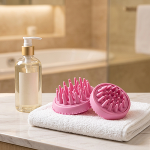 Brosse de bain pour animaux de compagnie en silicone détachable avec distributeur de savon, gant de lavage et éponge de toilettage pour le bain des chiens et des chats - Product Image 6