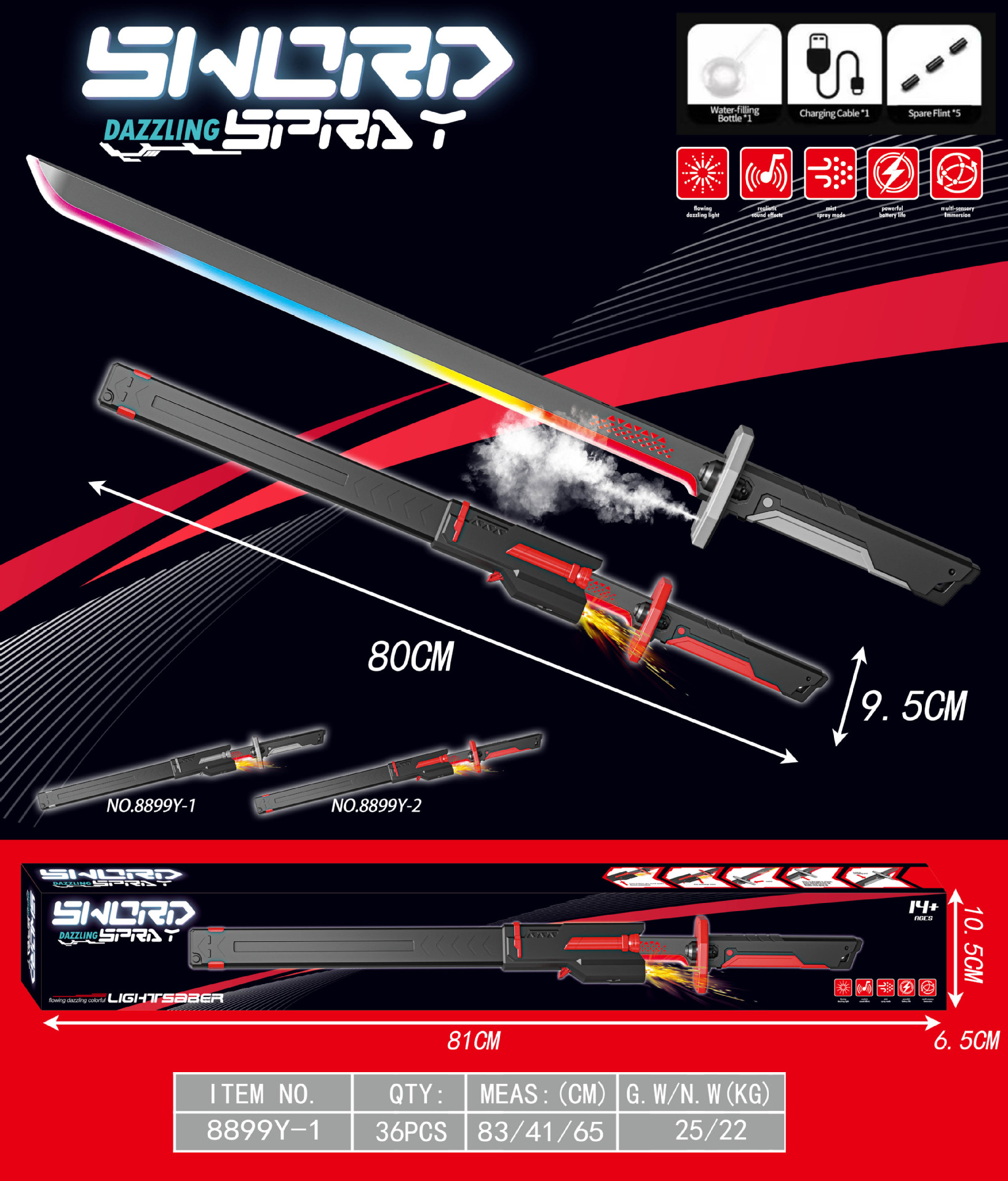 Grigio Scuro (Include 20 Pietre di Selce, con Effetto Scintilla)