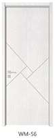 Portes de chambre à coucher intérieures de haute qualité de luxe en Chine GA20-104 joli bois Australie design irrégulier moderne populaire pour une bonne vente