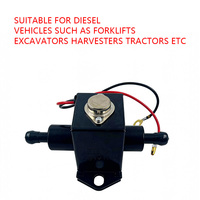 Pompe à piston diesel 12V 24V DC, débit 2L/min, basse pression, garantie 1 an pour l'entretien des véhicules, fonte OEM