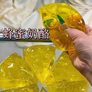Jouet de pétrissage en forme de doigt, type 'Honey Finger', avec dispositif d'échappement et de réduction de pression, et jouet de remplissage et d'écrasement à rebond lent en maltose - Product Image 3