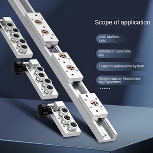 Sgg10 डबल-अक्ष रैखिक गाइड रेल 15n 20 25 35 लॉकिंग स्टील स्लाइड स्लाइडर ब्लॉक के लिए स्लाइडर - Product Image 3
