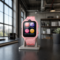 Montre connectée pour enfants Wonlex 4G 2026, carrée, étanche IP67, double caméra, appel vidéo, écran tactile 1,69 pouces, Android, GPS, carte SIM