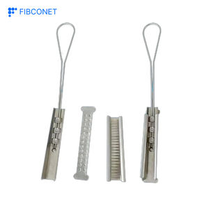 Penjepit Kabel Optik FTTH Tipe Dead End dari Kawat Baja Tahan Karat 201 dan Bahan Isolasi Bodi Nylon - Product Image 2