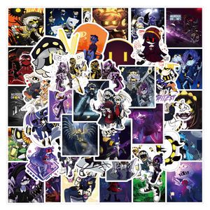 55Pcs Mát Phim Hoạt Hình Giết Người Bay Không Người Bay Không Người Bay Graffiti Dán Cho Cuốn Sách Chai Trang Trí Nội Thất Khoa Học Viễn Tưởng Anime Sticker - Product Image 1