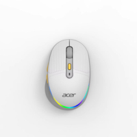 Mouse Nirkabel Mini BT Slim Portabel Laris Manis, Dapat Diisi Ulang, Gaya 3D, Antarmuka USB untuk Windows