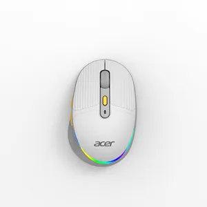 Acer Wireless Mouse Souris silencieuse mince portable 2.4G avec récepteur USB
