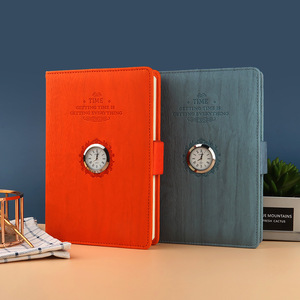 Nhà Máy kinh doanh trực tiếp máy tính xách tay Tạp Chí A6 Mini xoắn ốc máy tính xách tay PU da chủ đề may PVC giấy Trường Nhật ký miễn phí vận chuyển - Product Image 1