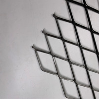 Tôle de métal perforé robuste de 6 mm, motif losange, surface galvanisée, pour passerelles industrielles, découpe et soudure