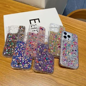 3 in 1 Bling Diamond Glitter custodia per telefono cellulare rigida Cover posteriore Pc Tpu per <span class=keywords><strong>Iphone</strong></span> 17 Pro Max 16 15 14 12 per le donne - Product Image 6