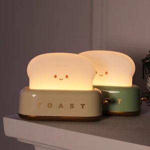 A New Rechargeable and Cute LED <b>Night</b> <b>Light</b> in the Shape of a Toaster for Children's Bedrooms - Product Image 3