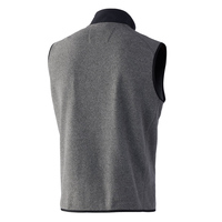 Toptan kış özel yapım ceket Polar Polar yelek erkekler 100% Polyester balıkçılık avcılık rüzgar geçirmez yelek erkekler siyah Polar yelek