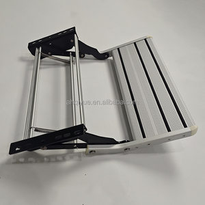 <span class=keywords><strong>Pas</strong></span> <span class=keywords><strong>cher</strong></span> RV marche unique en aluminium manuel pliant escabeau latéral pour <span class=keywords><strong>caravane</strong></span> camping-car van - Product Image 2