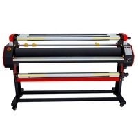 Laminateur industriel automatique à grande vitesse 1,6 mètre pour vinyle, toile, bâches flexibles et panneaux publicitaires