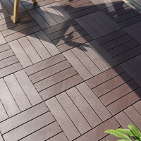 Carreaux de terrasse extérieurs en WPC pour balcon Revêtement de sol en WPC de haute qualité pour jardin Résistant au feu Installation facile Plancher de terrasse pour la maison