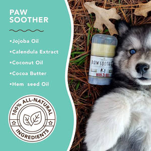 Paw Soother Eco-Friendly Dog Paw Balm protege y cura las almohadillas secas y agrietadas para las patas - Product Image 3