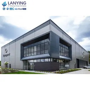 Modernes Gebäude für vorgefertigte Stahl konstruktionen mit Schweiß-und Schneid dienstleistungen Schule/Fabrik/Lager/Werkstatt