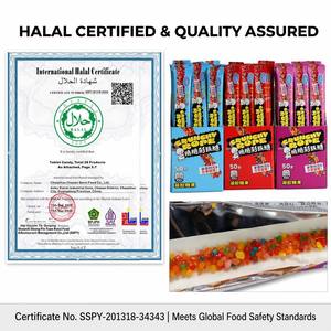 Caramelos de Goma con Sabor a Frutas, Coloridos y Crujientes, con Diseño de Dibujos Animados, para Niños, 9g, Venta al Por Mayor OEM - Product Image 5