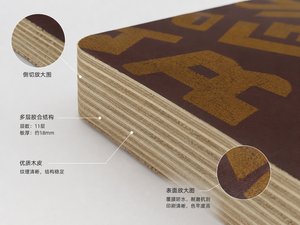 Contreplaqué pour coffrage de béton destiné au marché immobilier international, directement fourni par l'usine chinoise - Product Image 5