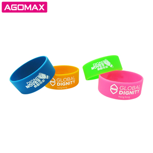 Custom Logo Printed <b>Funny</b> Silicone Wristband Wholesale Promotional Wristbands - Product Image 4