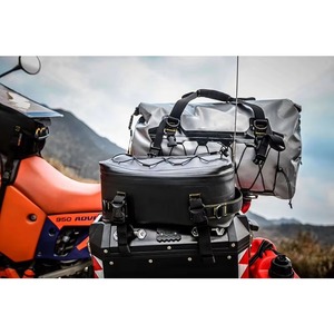 Sac de voyage étanche en toile pour moto, sacoche arrière pour moto, sac de transport en toile – Vente en gros - Product Image 5