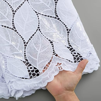 Tissu en dentelle guipure à sequins en gros, tissu en dentelle africaine brodé, dentelle à cordon avec sequins pour robes de mariée et vêtements
