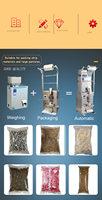 Machine d'emballage multifonctionnelle pour poudres granulaires, machine d'emballage automatique pour chips de pommes de terre, machine d'emballage pour snacks