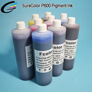 T850 Epson SureColor P800 Yazıcı için Su Bazlı Pigment Mürekkep