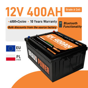 Batterie LiFePO4 à décharge profonde 12V 100Ah 200Ah 300Ah 400Ah en stock UE pour système de stockage d'énergie solaire, pack de batteries sodium-ion - Product Image 1