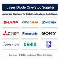 Dioda Laser Merah 638nm 100mW GH1631AA8C TO5.6mm dalam Kemasan Plastik untuk Laser Pointer, Pemotongan Industri, Pengukiran, Pengelasan