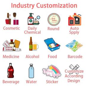 Autocollants adhésifs imperméables de haute qualité, étiquettes personnalisées pour emballages de parfums et cosmétiques, pour flacons et bouteilles avec impression de logo - Product Image 6