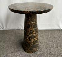 Socle en pierre naturelle Présentoir à socle Table d'appoint haute Mobilier de café et de salon Table d'appoint en marbre fabriquée à la main