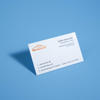Cartes de Visite Personnalisées avec Logos Imprimées à l'aide de la Technique d'Estampage à Chaud sur Papier Premium Haut de Gamme