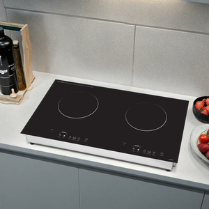 Cocina de Inducción de 2300W con Doble Quemador, Cristal Negro, Pantalla Táctil, para Cocina Doméstica - Product Image 5