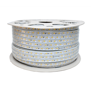 AC220V 230V impermeabile all'aperto IP67 5730 Chip 72 120 <span class=keywords><strong>Led</strong></span>/M caldo + blu caldo + bianco a tre colori a doppio colore striscia di luce <span class=keywords><strong>Led</strong></span> - Product Image 5