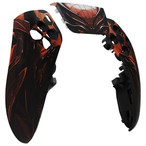 EXtremeRate ชุดเปลือกหุ้มด้านหน้าแบบกำหนดเองลาย Spider Armor สำหรับจอย PS5 Edge ด้านซ้ายและขวา - Product Image 1